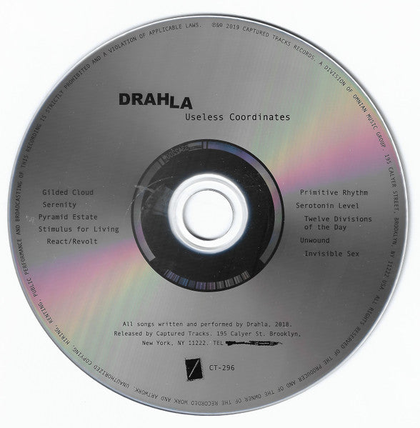 Drahla - Useless Coordinates (CD) | Near Mint (NM) Near Mint (NM)