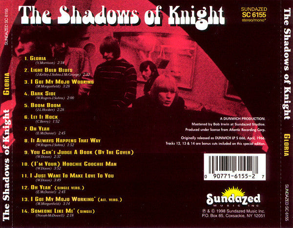 The Shadows Of Knight - Gloria (CD) | Near Mint (NM) Near Mint (NM)