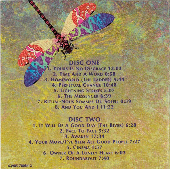 Yes - House Of Yes. Live From House Of Blues (2XCD) | Near Mint (NM) Near Mint (NM)