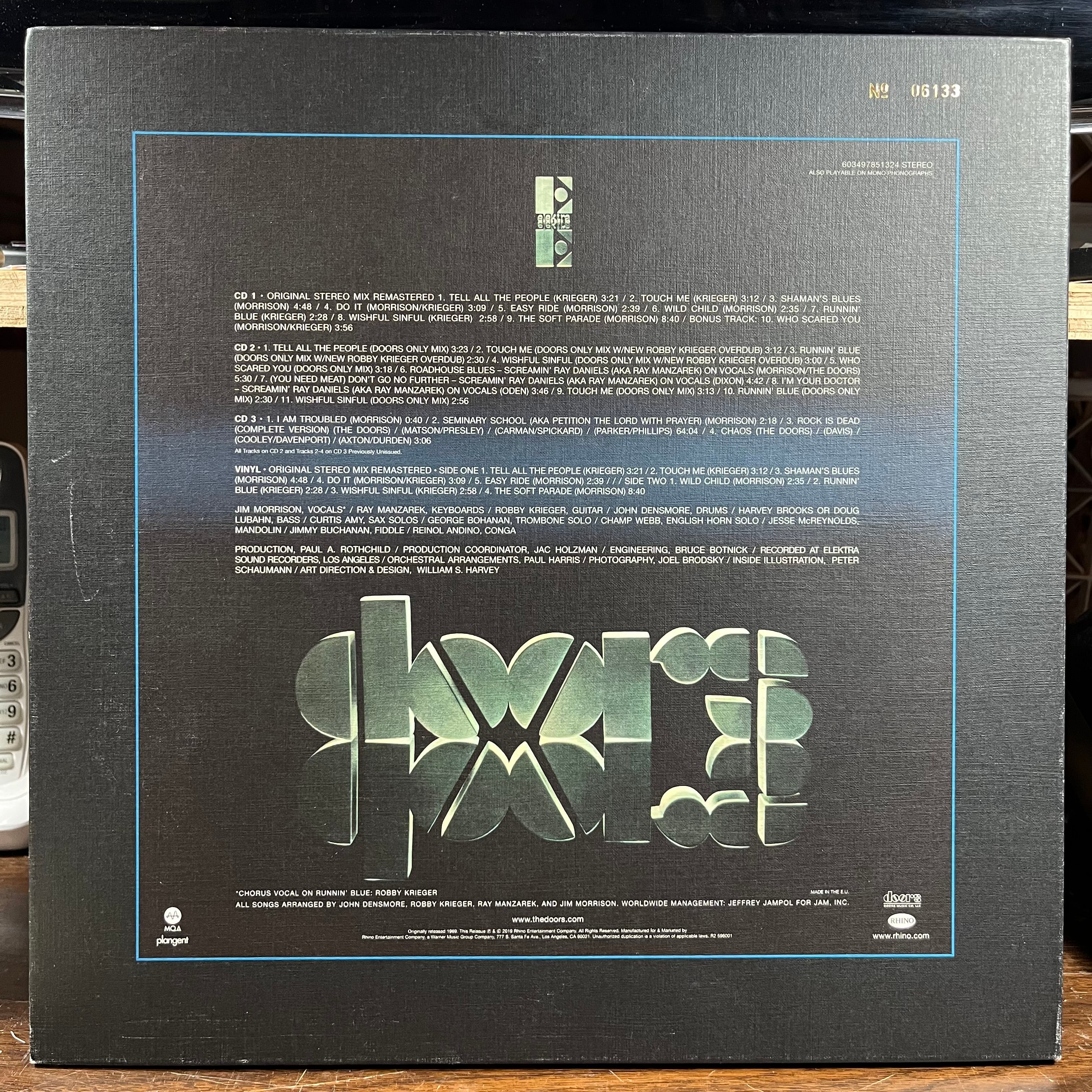 The Doors - The Soft Parade (VINYL & 3xCD) | Near Mint (NM) Near Mint (NM)