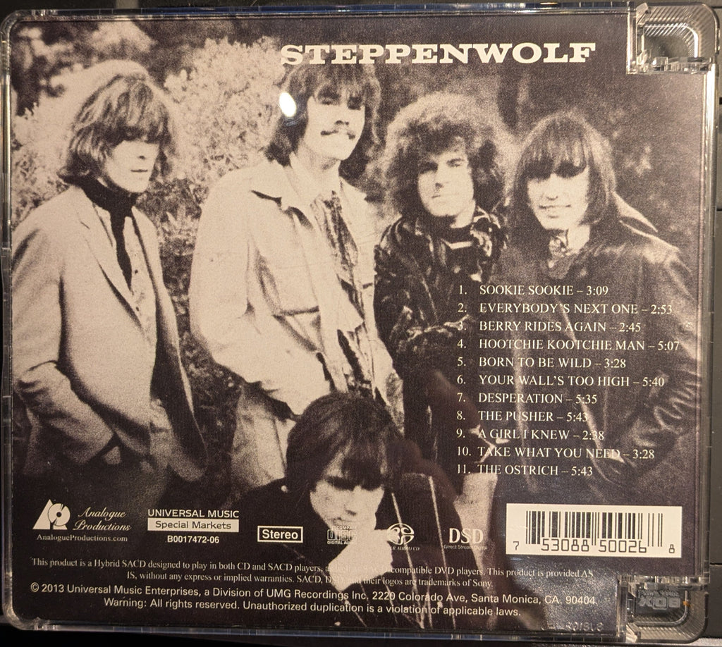 Steppenwolf - Steppenwolf (SACD) | Near Mint (NM) Near Mint (NM)