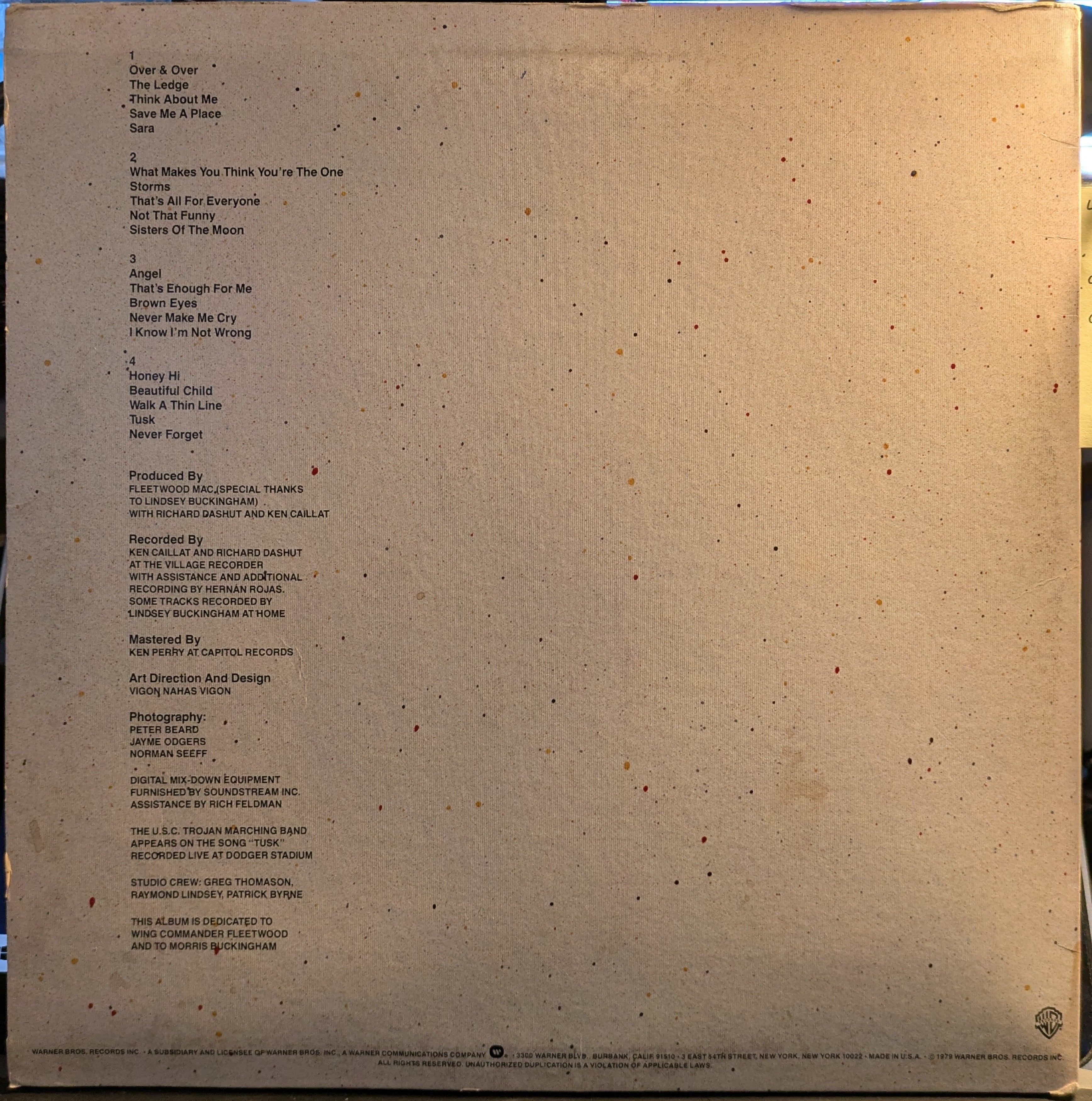 Fleetwood Mac - Tusk (2xVINYL) | Near Mint (NM) Near Mint (NM)