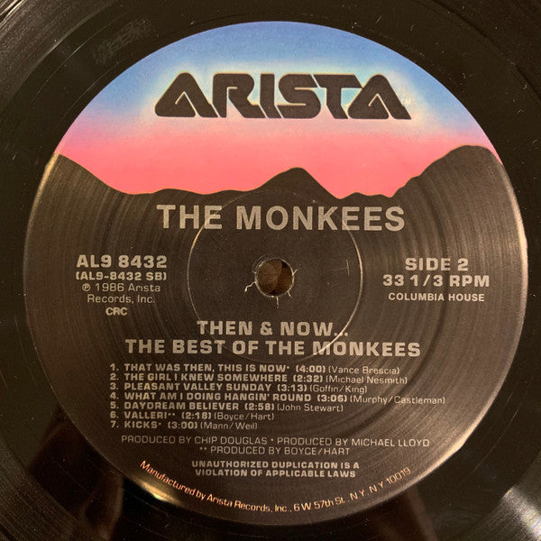 The Monkees - Then And Now...The Best Of The Monkees | Near Mint (NM) Near Mint (NM)