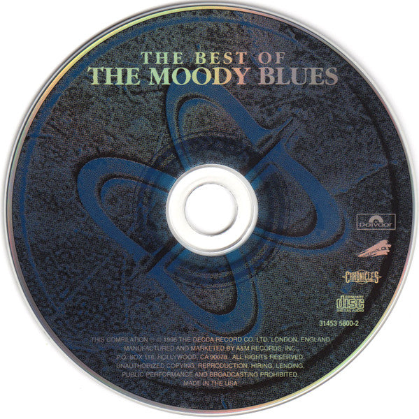 The Moody Blues - The Best Of The Moody Blues (CD) | Near Mint (NM) Near Mint (NM)