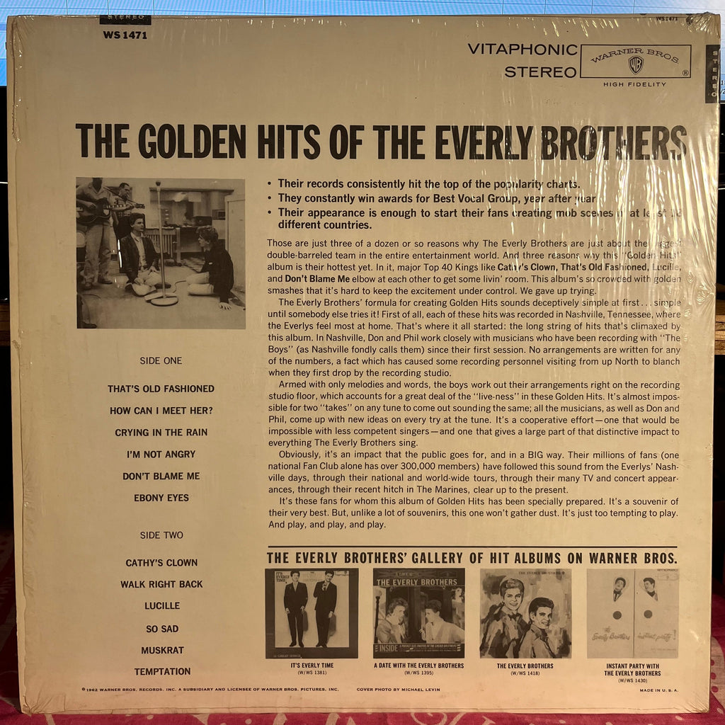 The Golden Hits Of The Everly Brothers *SHRINK / WINCHESTER* | Near Mint (NM) Near Mint (NM)