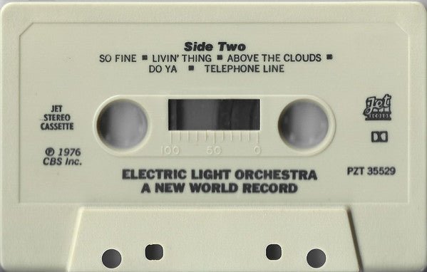 Electric Light Orchestra - A New World Record *CASSETTE* | Near Mint (NM) Near Mint (NM)
