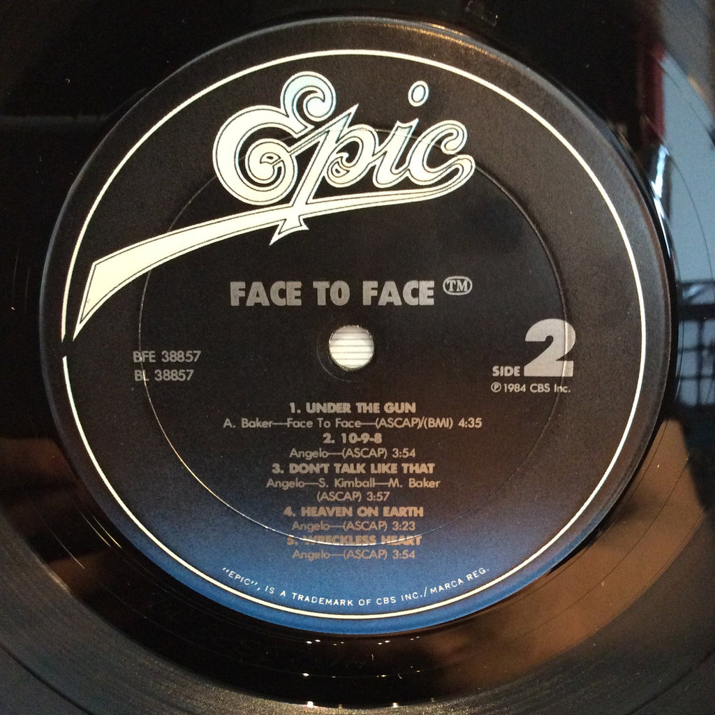 Face To Face (3) - Face To Face (VINYL) | Near Mint (NM) Near Mint (NM)
