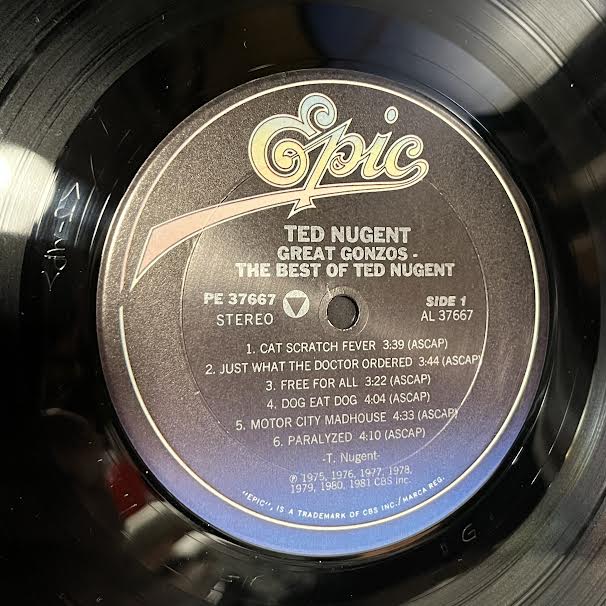 Ted Nugent - Great Gonzos! - The Best Of Ted Nugent (VINYL) | Near Mint (NM) Near Mint (NM)