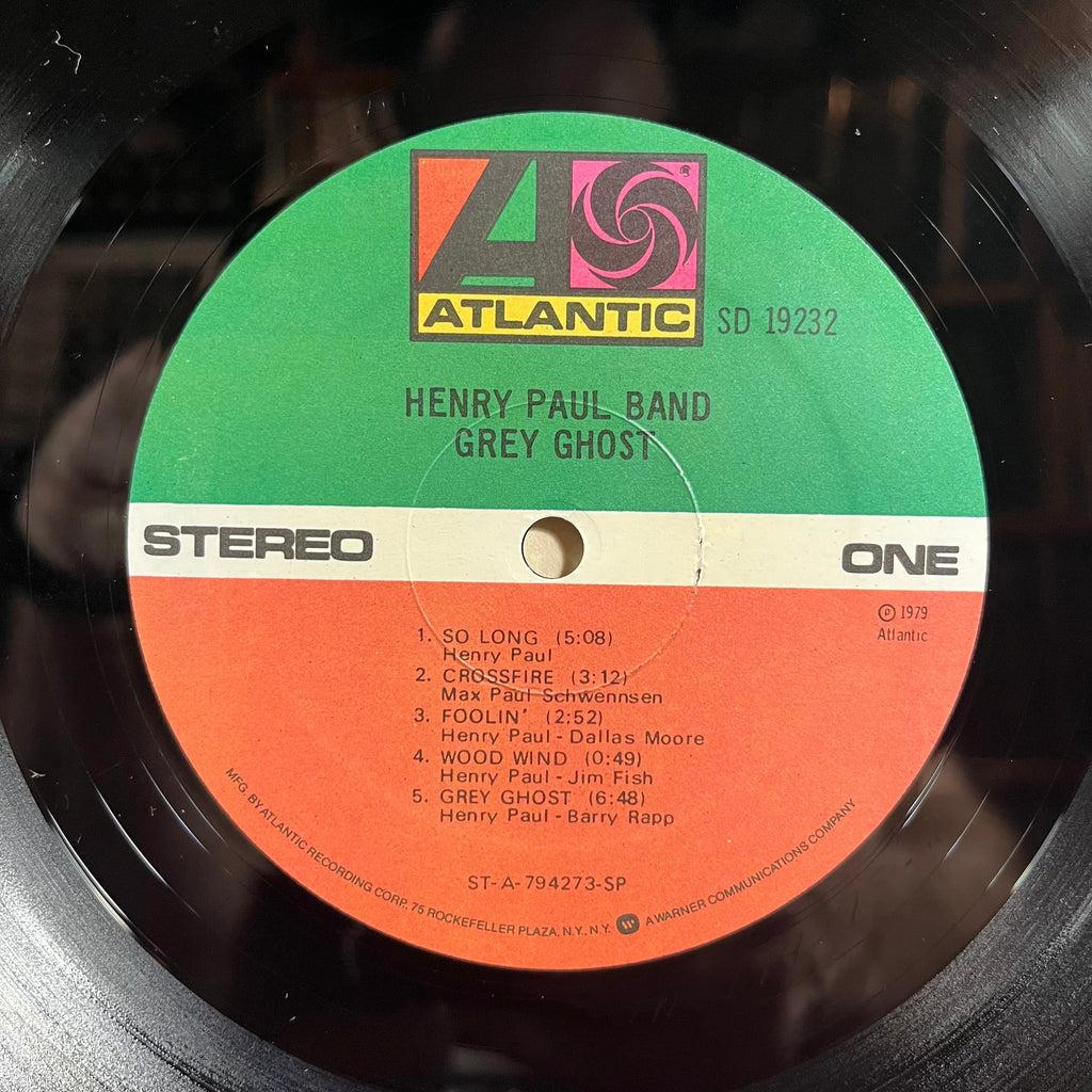 Grey Ghost (LP) | Near Mint (NM) Excellent (EX)