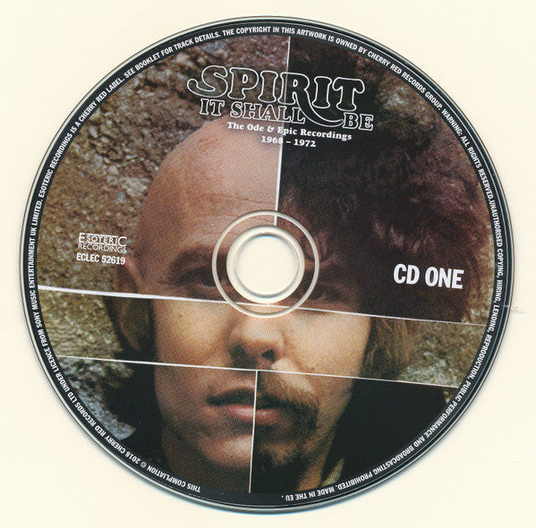 Spirit (8) - It Shall Be: The Ode & Epic Recordings 1968-1972 *5XCD BOX* | Excellent (EX) Near Mint (NM)