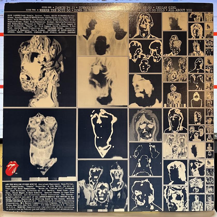 The Rolling Stones - Emotional Rescue *POSTER* | Near Mint (NM) Excellent+ (EX+)