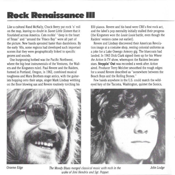 Various - Classic Rock - Rock Renaissance III *CD* | Near Mint (NM) Near Mint (NM)