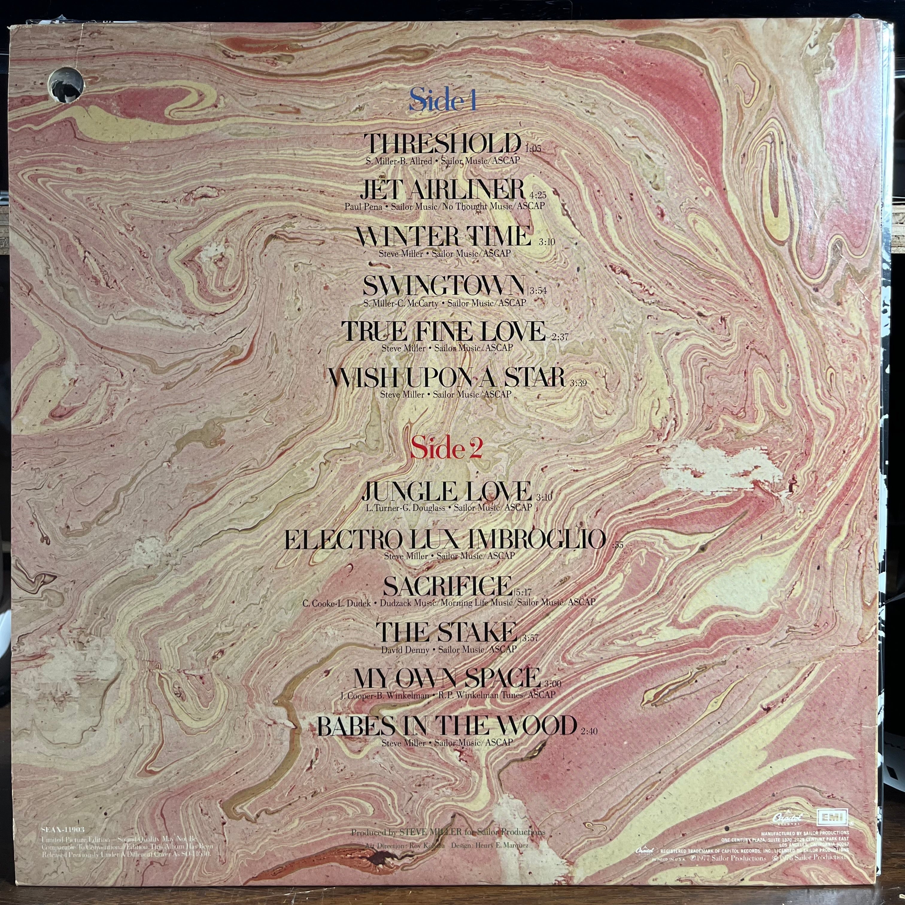 Steve Miller Band - Book Of Dreams (VINYL) | Near Mint (NM) Near Mint (NM)