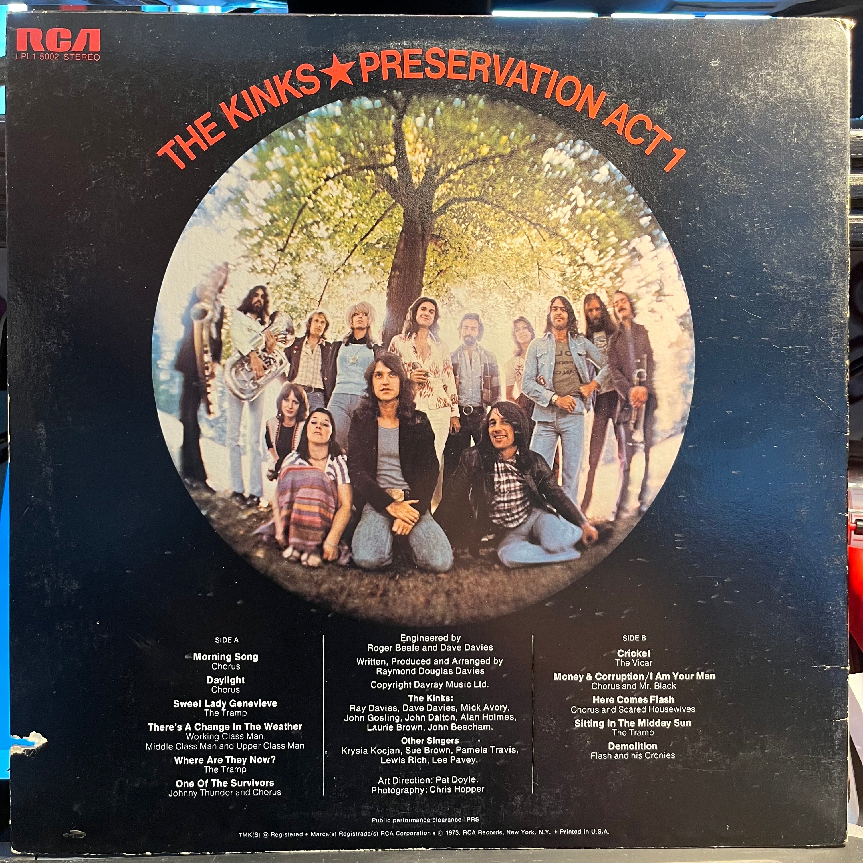 The Kinks - Preservation Act 1 | Near Mint (NM) Excellent (EX)