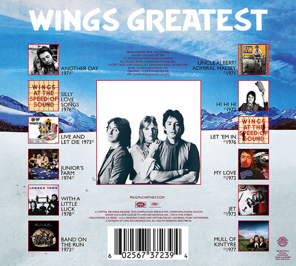 Wings (2) - Wings Greatest (CD) | Near Mint (NM) Near Mint- (NM-)