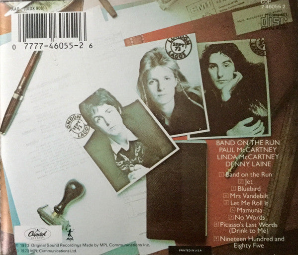 Wings (2) - Band On The Run *CD* | Near Mint (NM) Near Mint (NM)