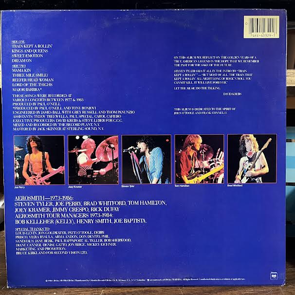 Aerosmith - Classics Live (VINYL) | Near Mint (NM or M-)