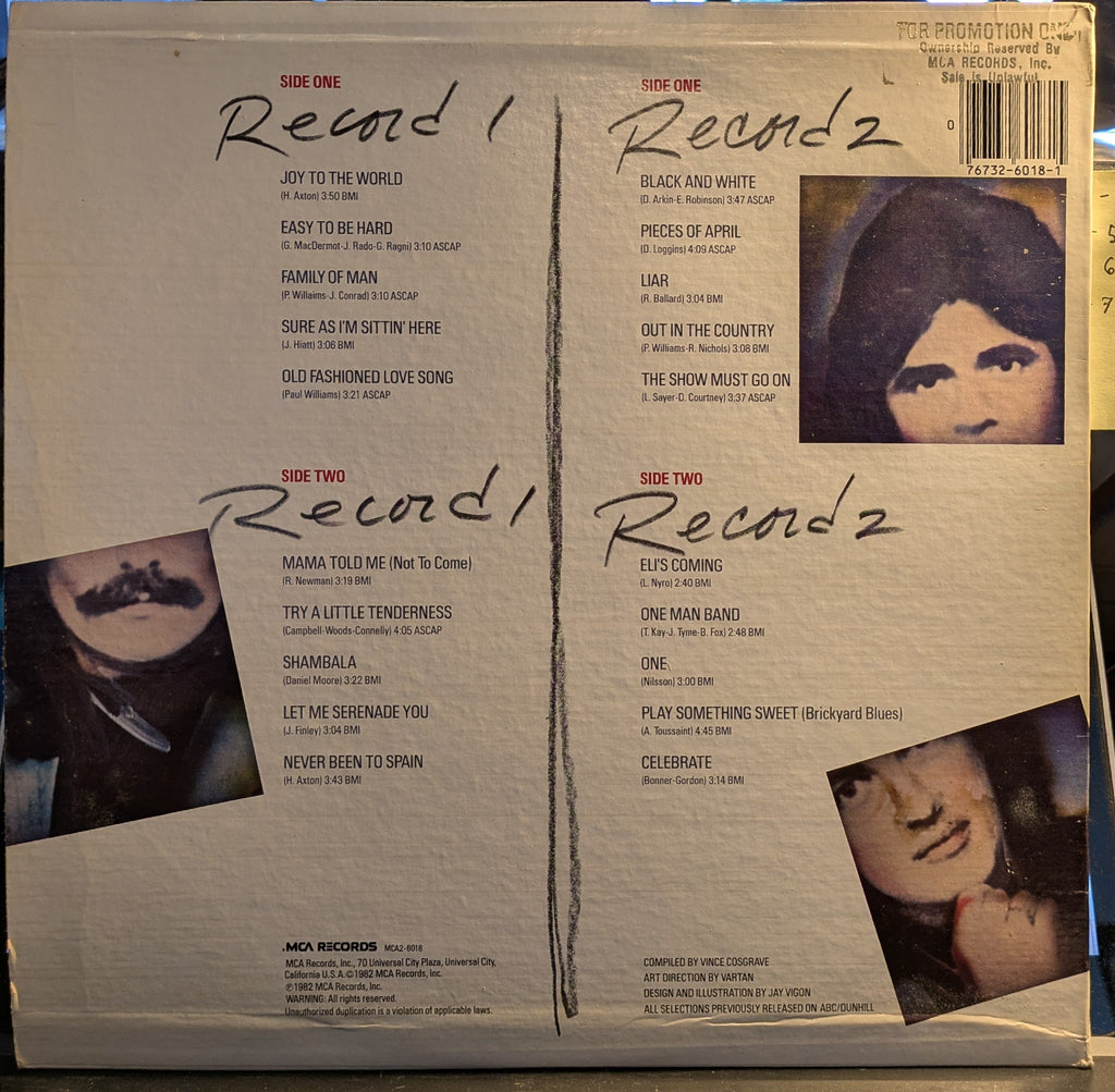 Three Dog Night - The Best Of Three Dog Night (2xVINYL) | Near Mint (NM) Excellent (EX)
