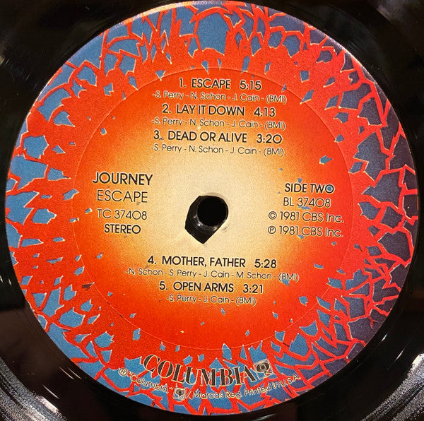 Journey - Escape | Near Mint (NM) Very Good (VG)
