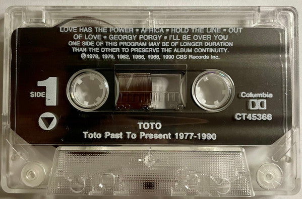 Toto - Past To Present 1977-1990 *CASSETTE* | Near Mint (NM) Near Mint (NM)