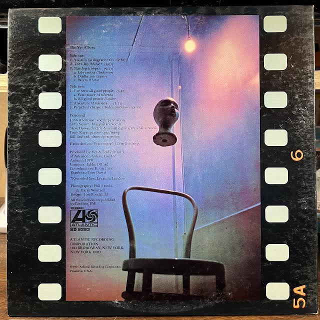 Yes - The Yes Album (VINYL) | Near Mint (NM or M-) Excellent+ (EX+)