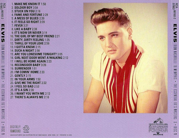 Elvis Presley - From Nashville To Memphis - The Essential 60's Masters I (5xCD BOX SET) | Near Mint (NM or M-) Excellent (EX)