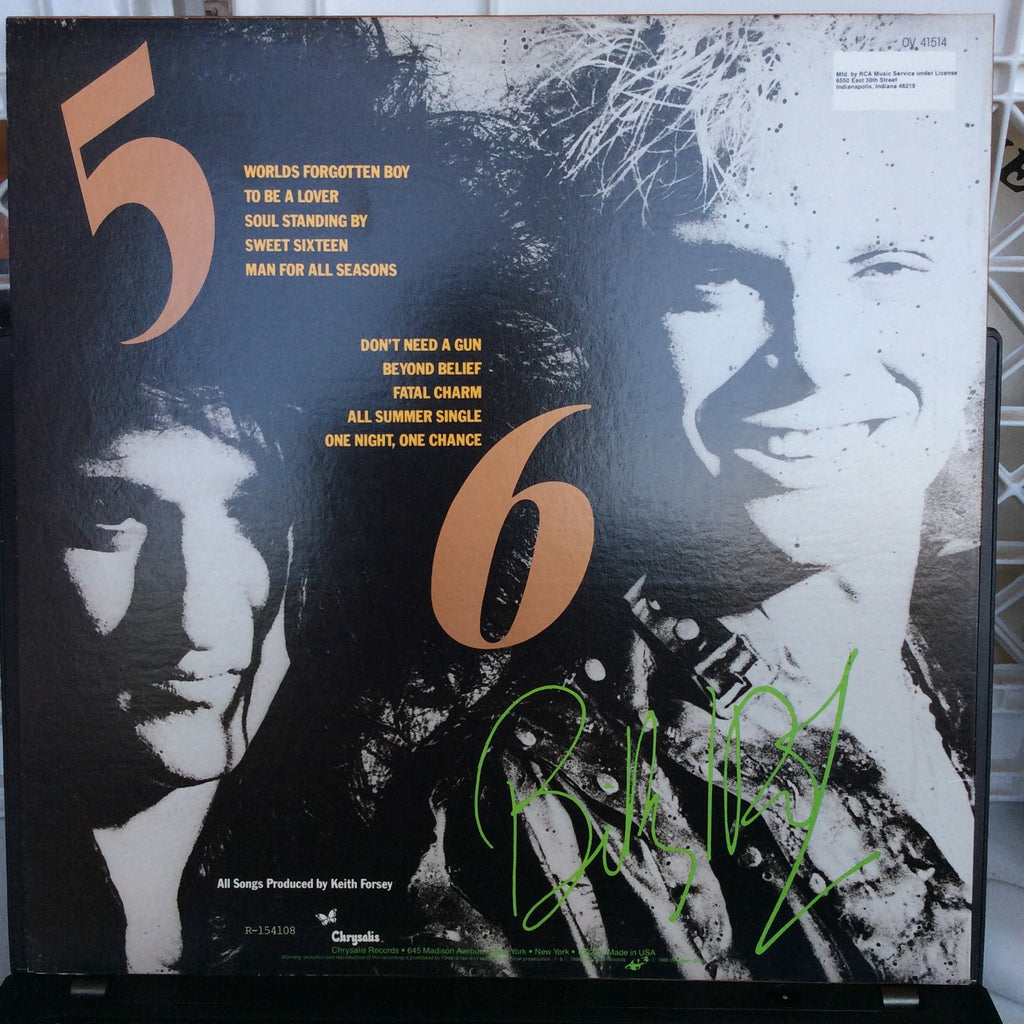 Billy Idol - Whiplash Smile (VINYL) | Near Mint (NM) Near Mint (NM)