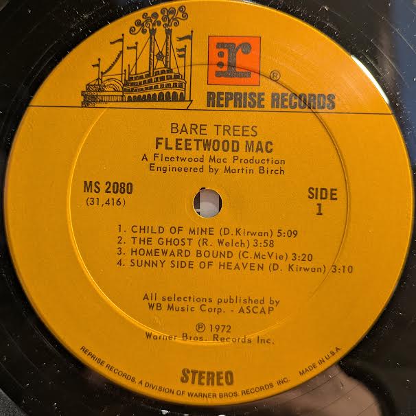 Fleetwood Mac - Bare Trees (VINYL) | Near Mint (NM) Near Mint (NM)