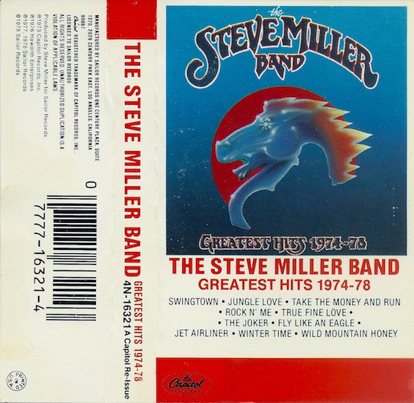 Steve Miller Band - Greatest Hits 1974-78 *CASSETTE* | Near Mint (NM) Near Mint (NM)