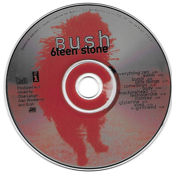 Bush - Sixteen Stone (CD) | Near Mint (NM) Near Mint (NM)
