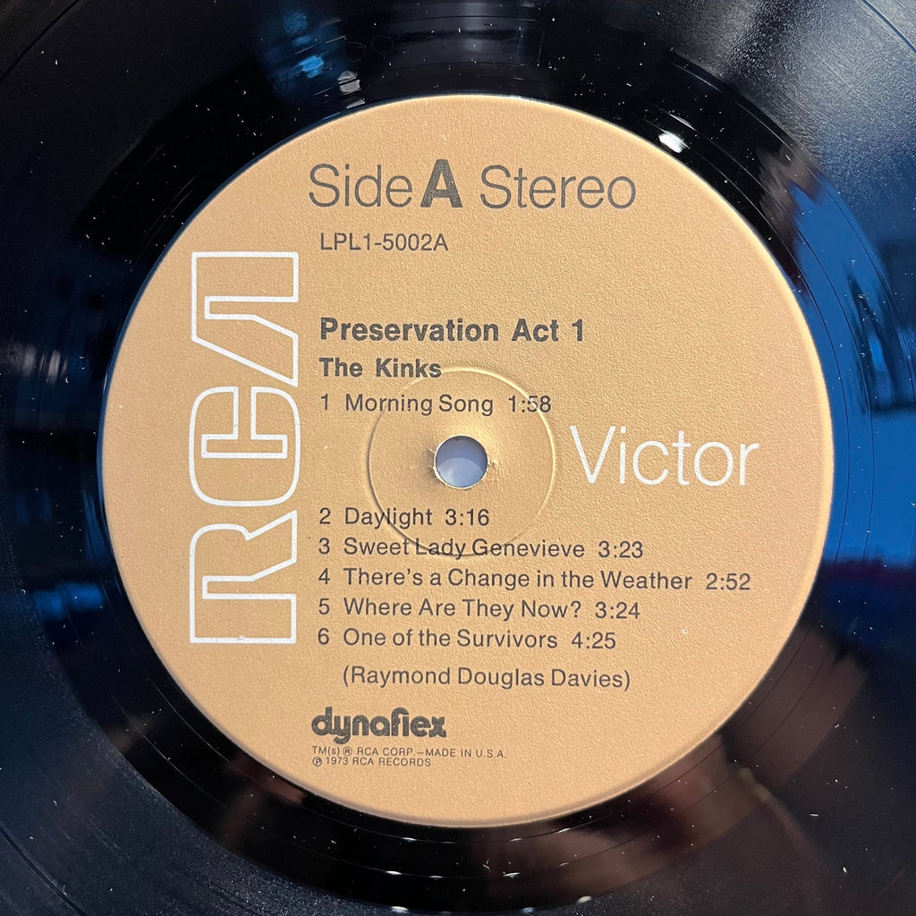 The Kinks - Preservation Act 1 | Near Mint (NM) Excellent (EX)
