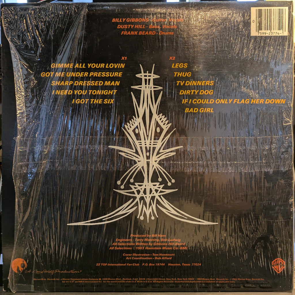 ZZ Top - Eliminator (VINYL) | Near Mint (NM) Near Mint (NM)