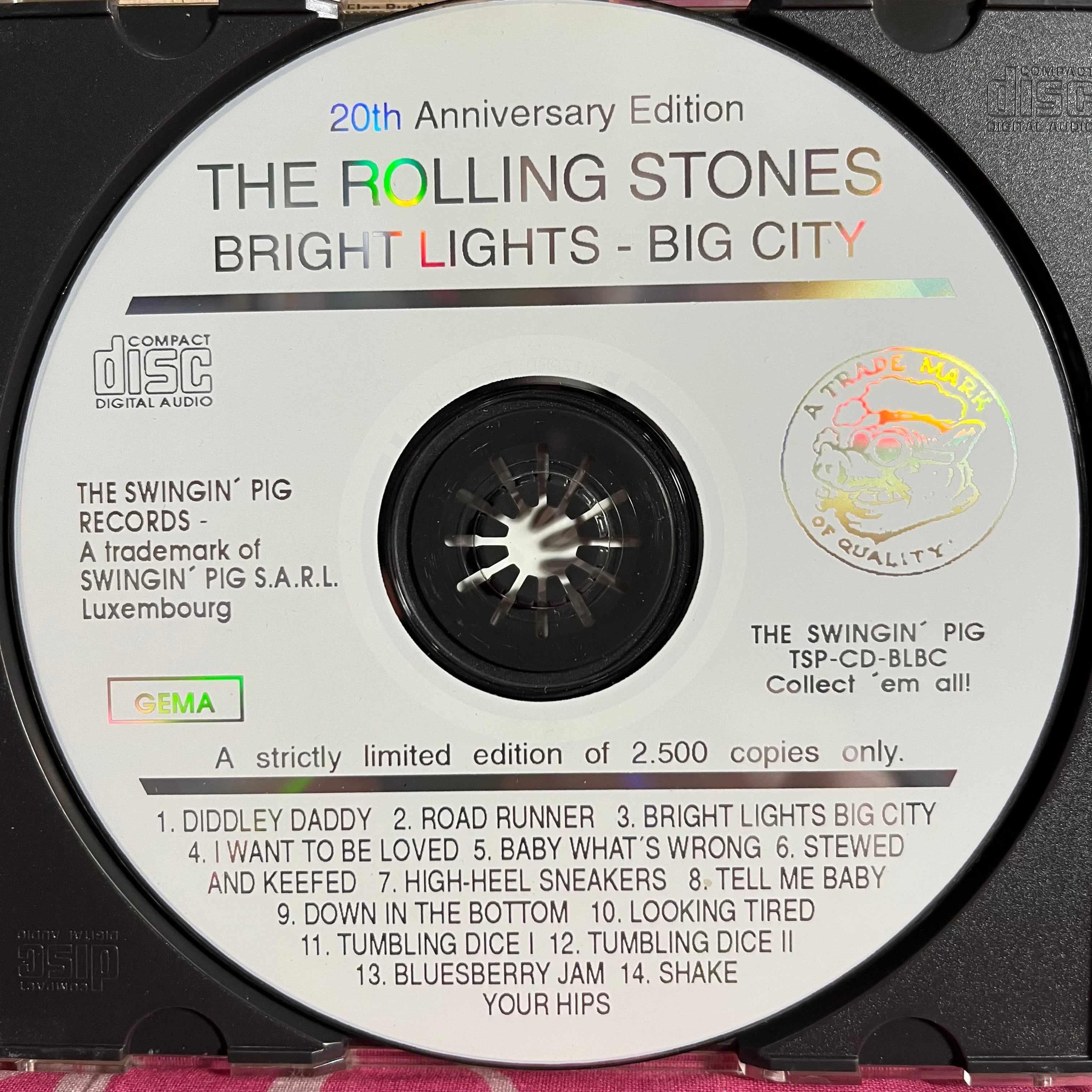 The Rolling Stones - BRIGHT LIGHTS / BIG CITY | Near Mint (NM) Near Mint (NM)