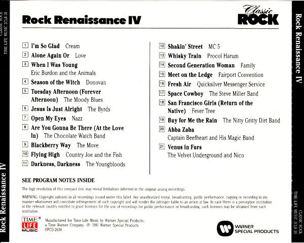 Various - Classic Rock - Rock Renaissance IV *CD* | Near Mint (NM) Near Mint (NM)