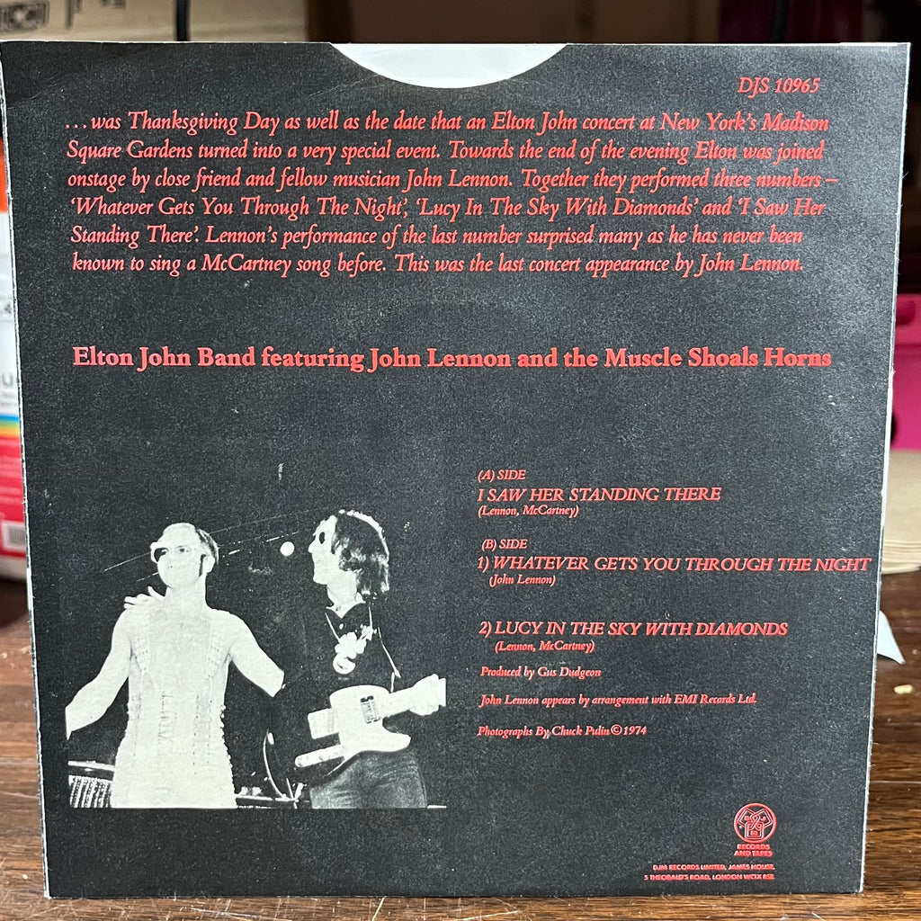 Elton John Band - 28th November 1974... (7" IMPORT VINYL) | Near Mint (NM or M-)
