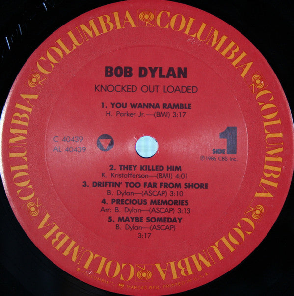 Bob Dylan - Knocked Out Loaded | Near Mint (NM) Near Mint (NM)