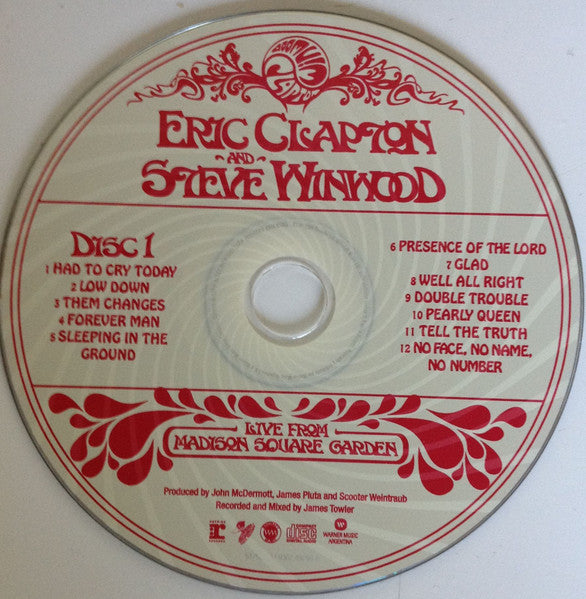 Eric Clapton - Live From Madison Square Garden (2xCD) | Near Mint (NM) Near Mint- (NM-)