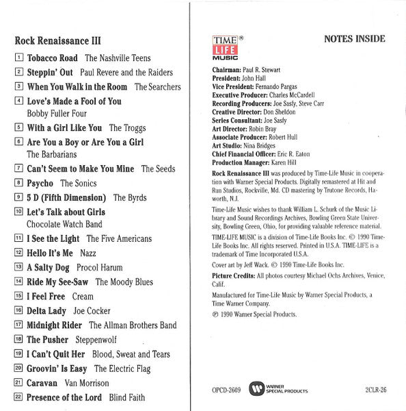 Various - Classic Rock - Rock Renaissance III *CD* | Near Mint (NM) Near Mint (NM)
