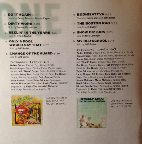 Steely Dan - Showbiz Kids (The Steely Dan Story 1972-1980) (2xCD) | Near Mint (NM) Near Mint (NM)
