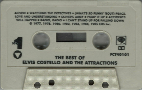 Elvis Costello & The Attractions - The Best Of Elvis Costello And The Attractions *CASSETTE* | Near Mint (NM) Near Mint (NM)