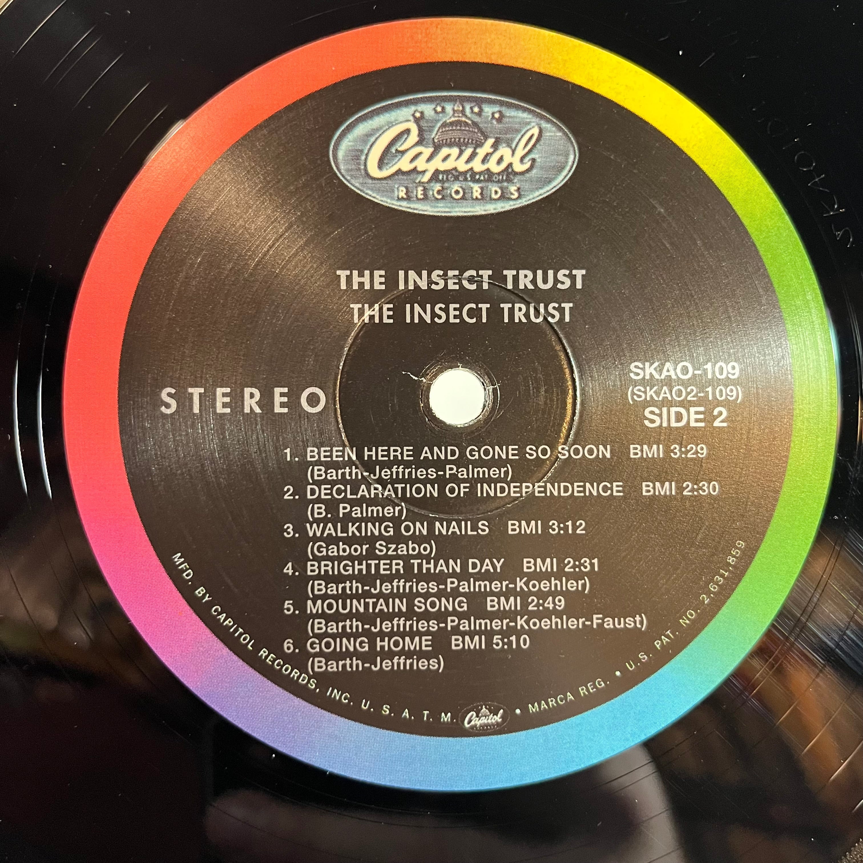 The Insect Trust - The Insect Trust (VINYL) | Near Mint (NM) Near Mint (NM)