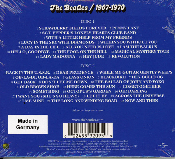 The Beatles - 1967-1970 | Near Mint (NM) Near Mint (NM)