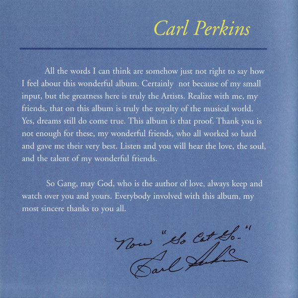 Carl Perkins - Go Cat Go (CD) | Near Mint (NM) Near Mint (NM)