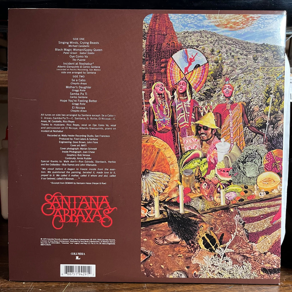 Santana - Abraxas (VINYL) | Near Mint (NM) Near Mint (NM)