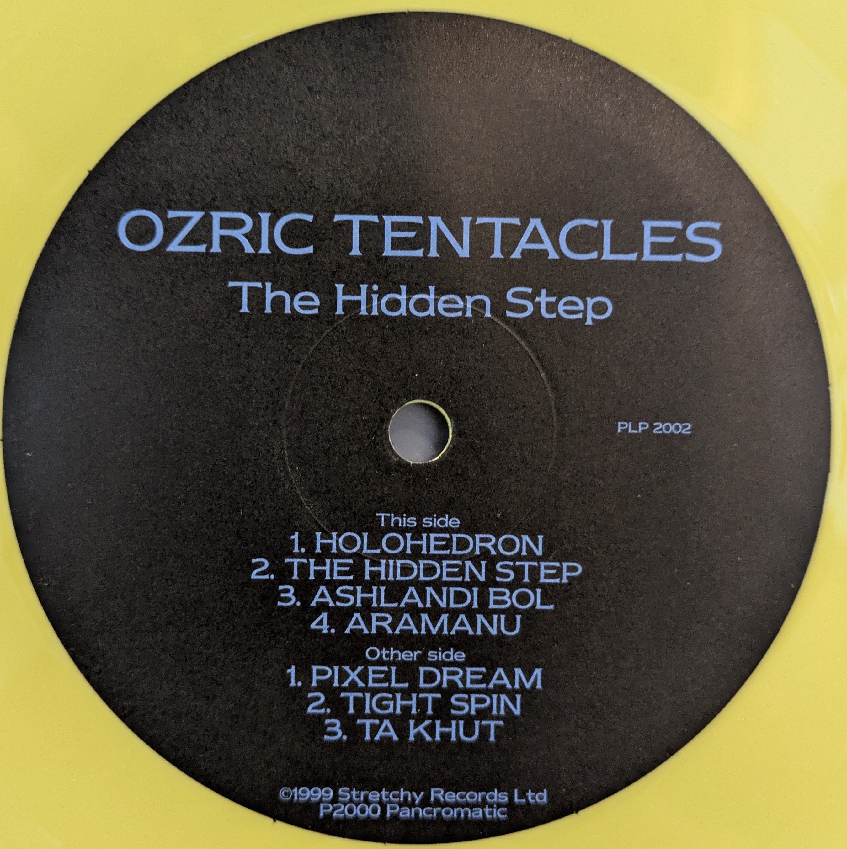 Ozric Tentacles - The Hidden Step (YELLOW VINYL - UK) | Near Mint (NM) Near Mint (NM)