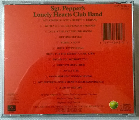 The Beatles - Sgt. Pepper's Lonely Hearts Club Band (CD) | Near Mint (NM) Near Mint (NM)