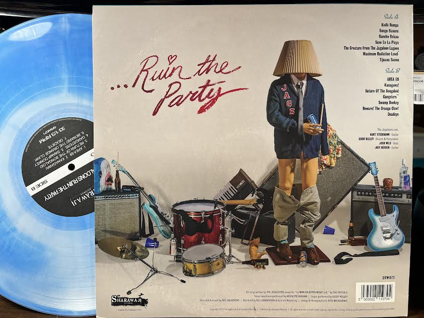 The Jagaloons - Ruin The Party (BLUE SWIRL VINYL) | Near Mint (NM or M-)