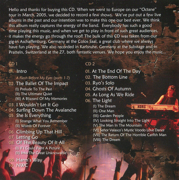 Spock's Beard - Gluttons For Punishment (Live In '05) (2xCD) | Near Mint (NM) Near Mint (NM)