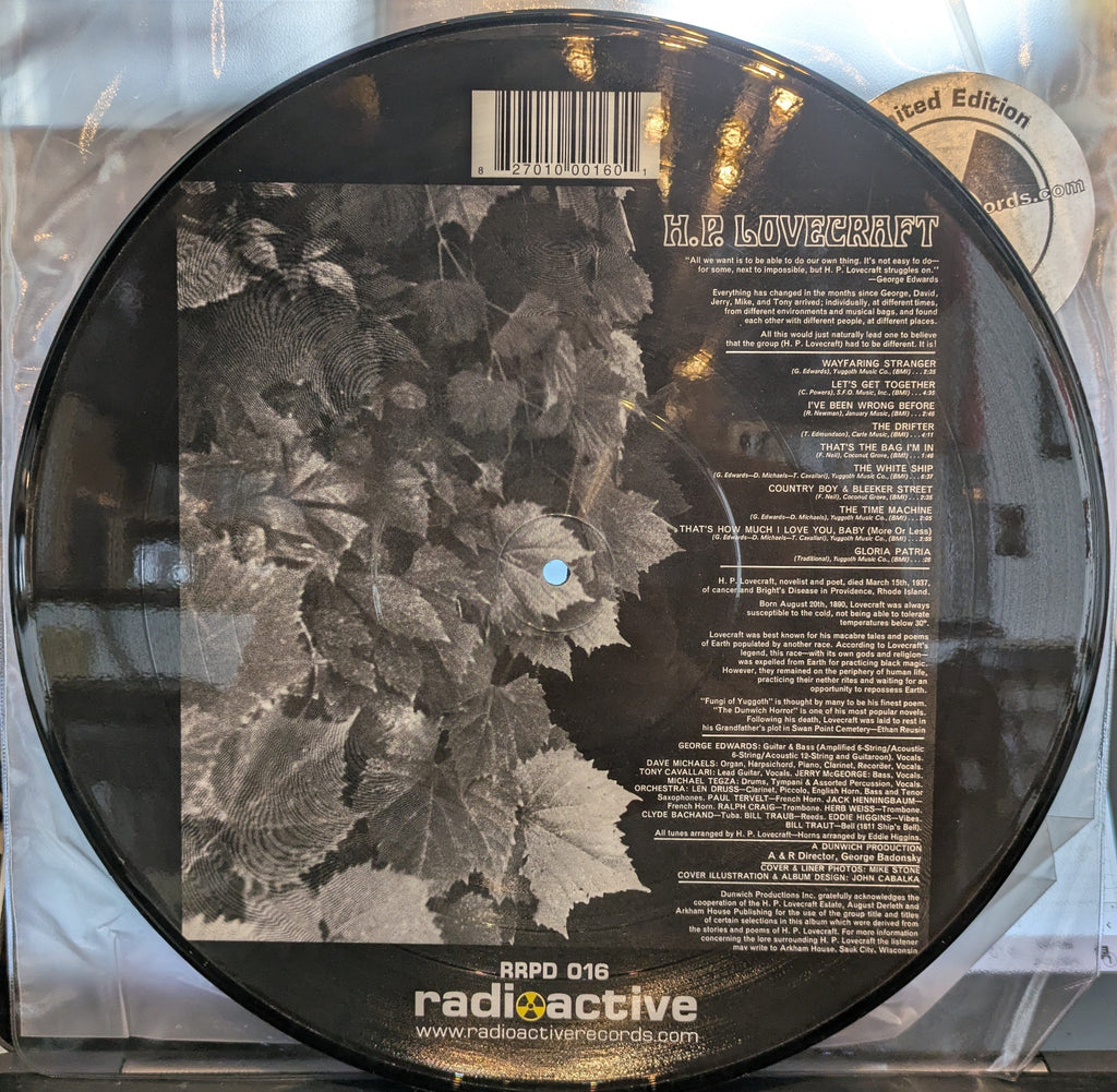 H.P. Lovecraft (PICTURE VINYL) | Near Mint (NM) Generic