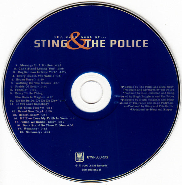 Sting - The Very Best Of Sting & The Police (CD) | Near Mint (NM) Near Mint (NM)